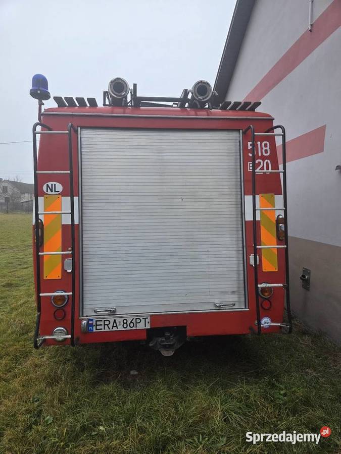 Magirus deutz 135 d 12 samochód pożarniczy wóz Borzykowa