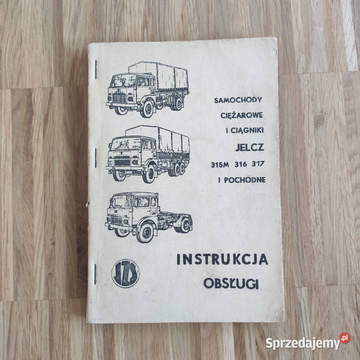 Książka Instrukcja obsługi Jelcz 315M 316 317 Warszawa