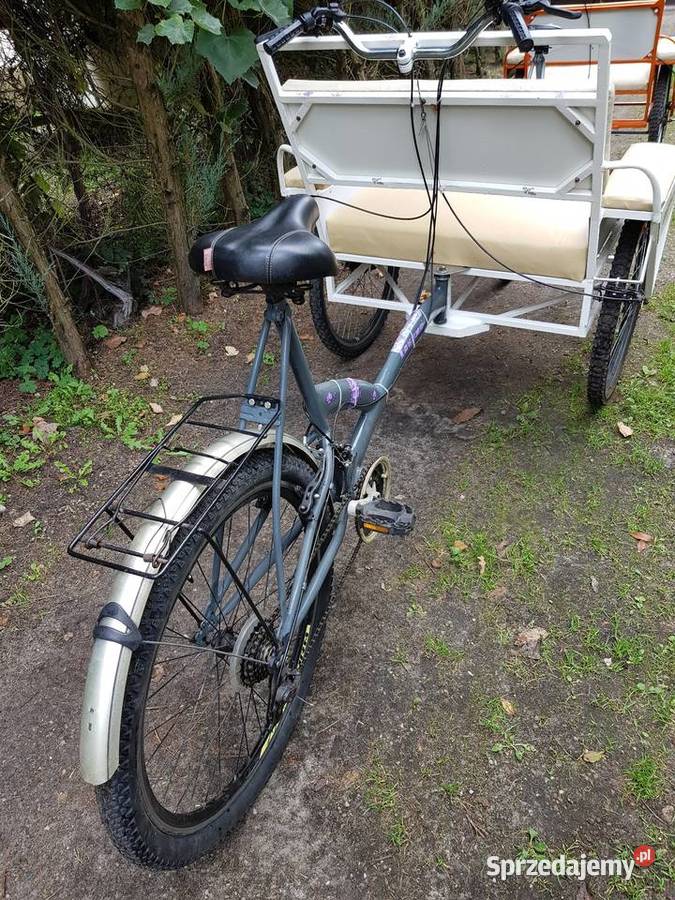 EkskluzywnyNowyDo pracyrekreacjiRower riksza zachodniopomorskie