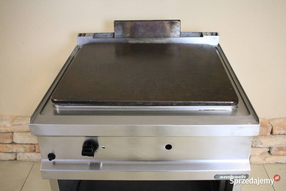 Płyta grillowa gazowa gładka na podstawie Pszczyna