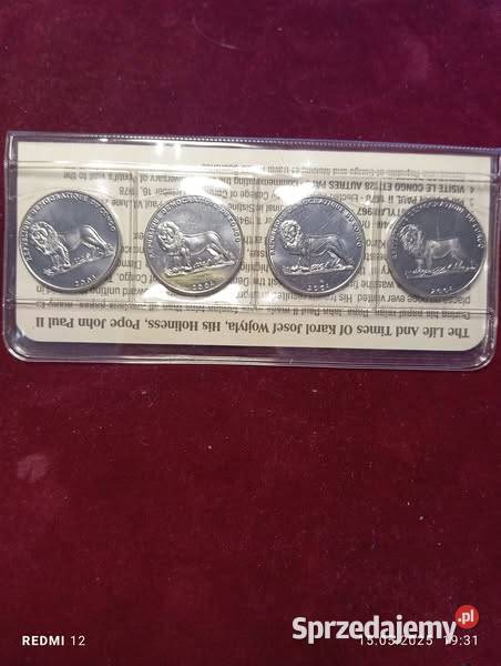 ET 1 FRAKONGO CONGO ZESTAW 4 MONNC 2004 PAPIERZ Warszawa sprzedam
