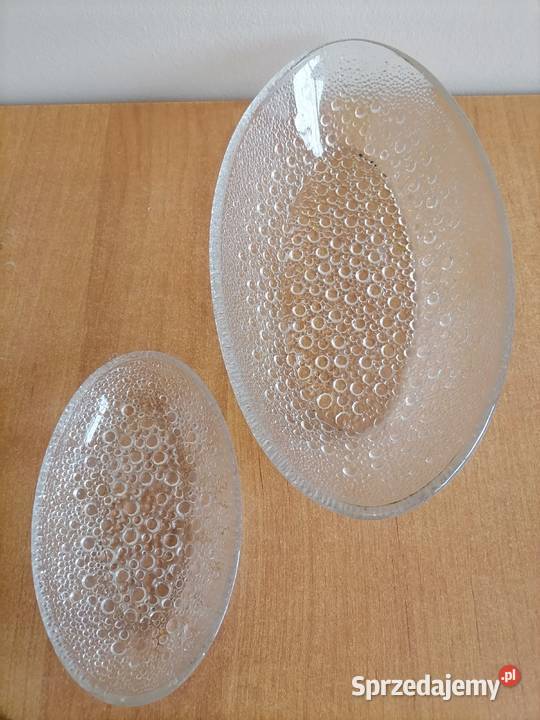 Dwie śledziowki Asteroid Drost Porcelana i szkło dolnośląskie Wałbrzych