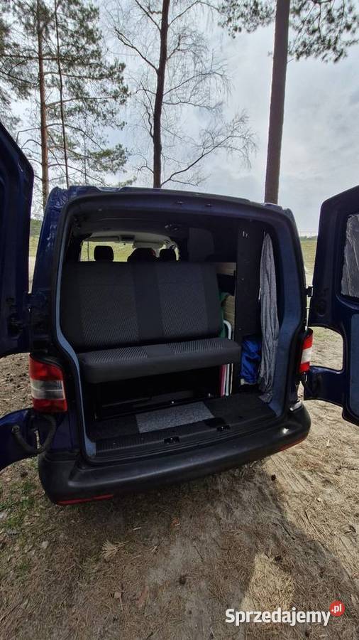 Volkswagen transporter T5 2013r kamper Rok produkcji 2013 Bielany Wrocławskie