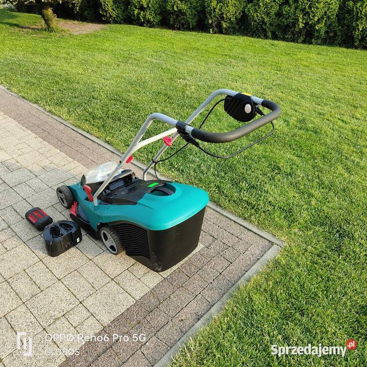 Kosiarka akumulatorowa Bosch Rotak 37Li z koszem Narzędzia ogrodnicze Lubin