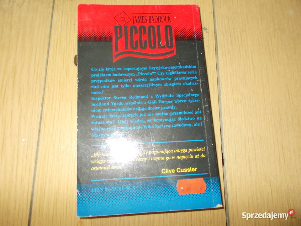 James Baddock Piccolo kryminały opolskie Głubczyce