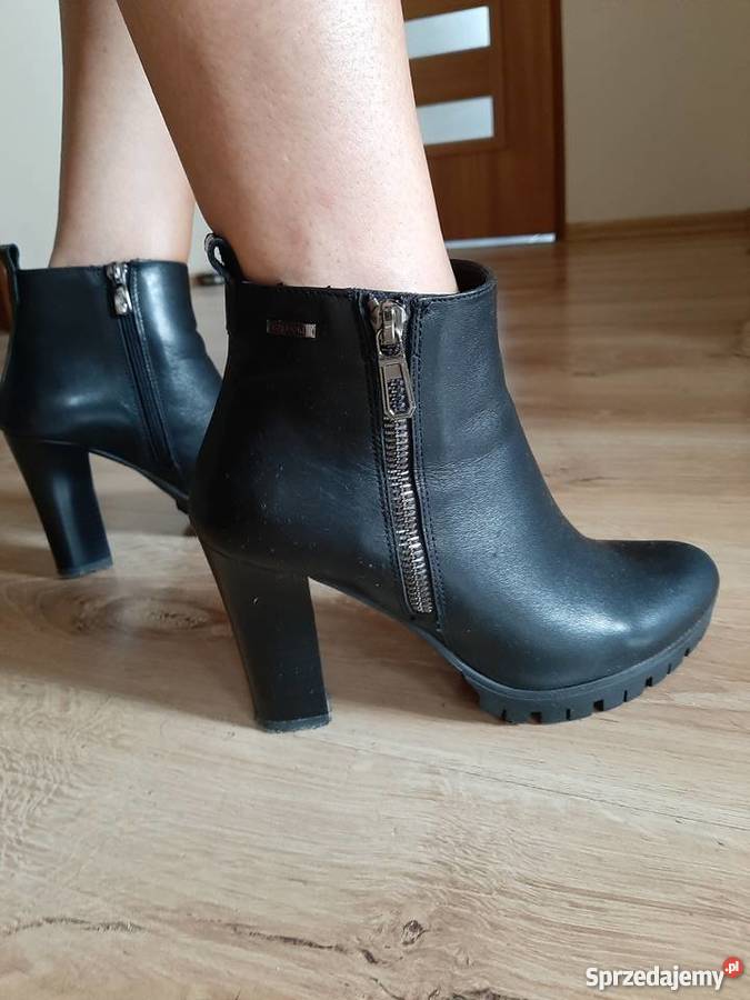 Botki czarne Lasocki Olszyna