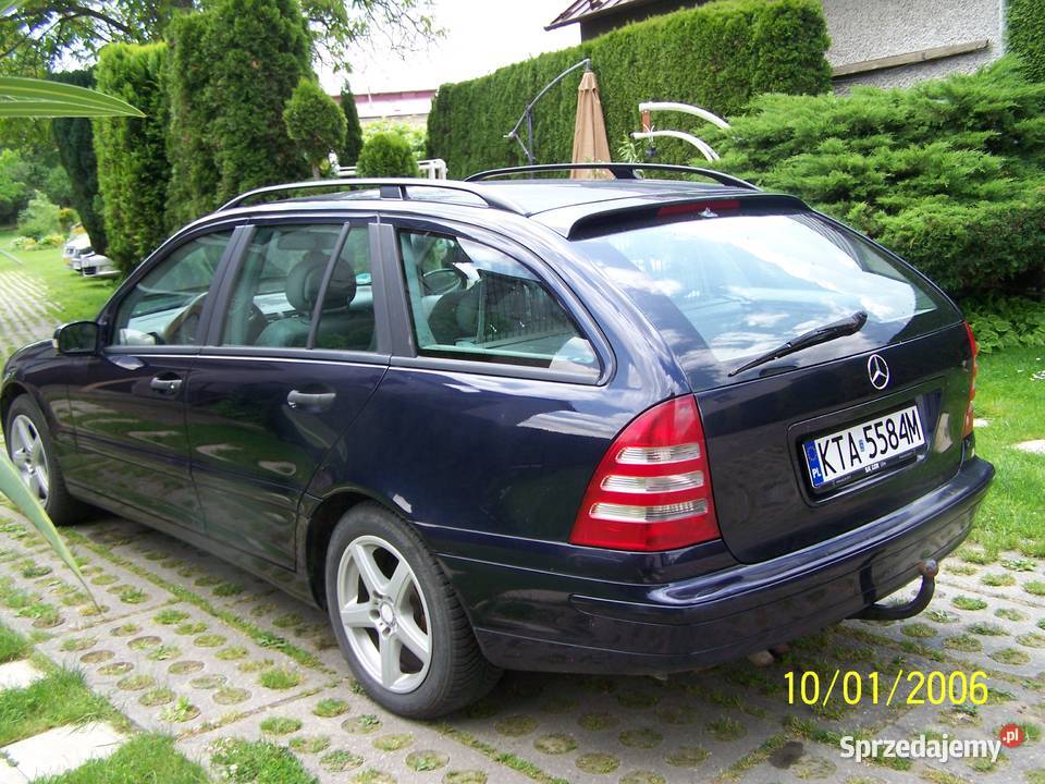 Mercedes klasa C 180T 18 143 kombi klimatronik wielofunkcyjna kierownica Tarnów
