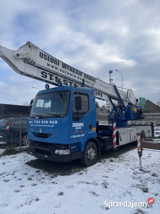 Żuraw Ciesielski dźwig dekarski Klaas K 301000 Dźwigi, podnośniki Kiełczewo sprzedam