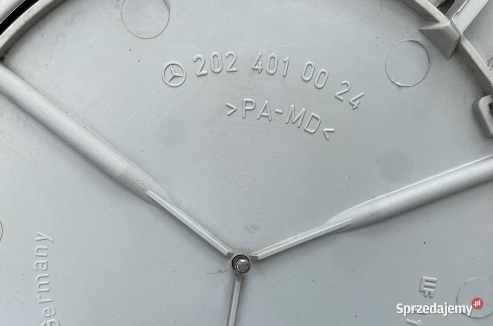 Mercedes C W202 kołpaki oryginał 15 2024010024 podkarpackie Rzeszów sprzedam
