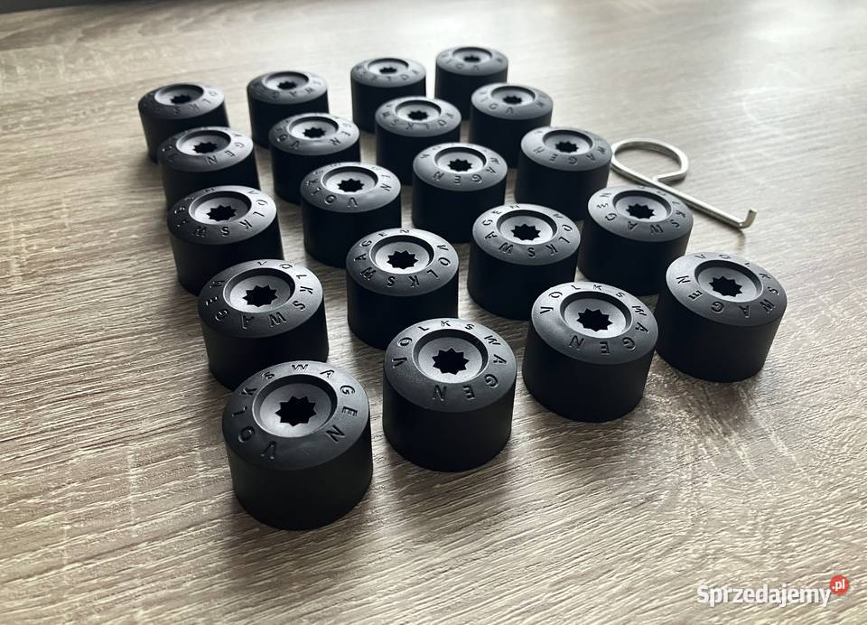 Nakładki ochronne na śruby 17mm do VW Volkswagen Drzewica sprzedam