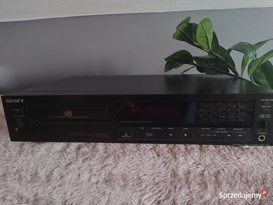 Odtwarzacz CD Sony cdp 690 podkarpackie Trzebuska
