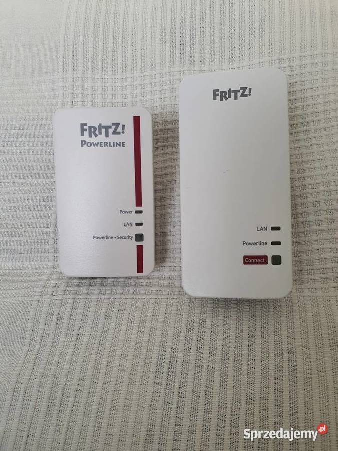 INTERNET Z GNIAZDKA ZESTAW AVM FRITZPowerline Internet i komunikacja