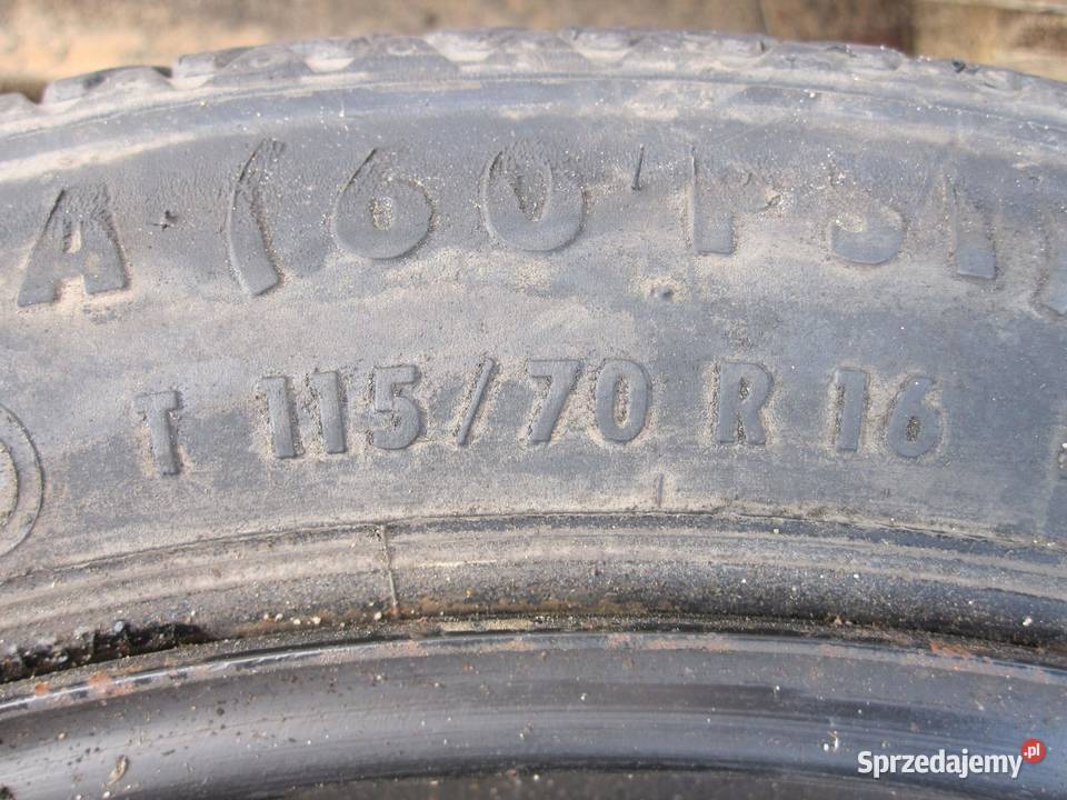 OPEL VECTRA C koło dojazdowe 1157016 92M 5x110