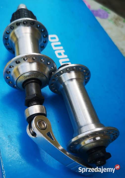 Zestaw oś rowerowa koła Piasty Shimano Przód Tył śląskie Zawiercie sprzedam