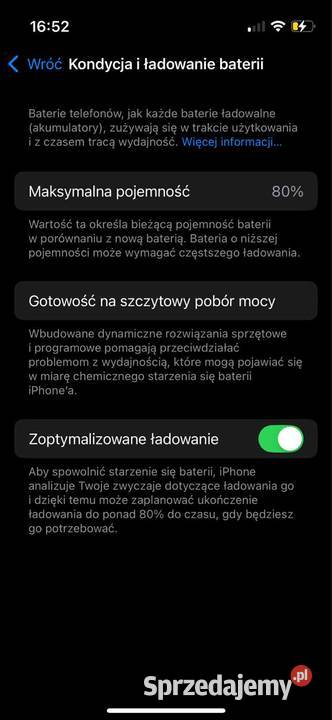 iPhone 13 mini 128GB Biały Sanok