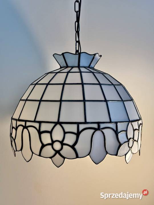 LAMPA witrażowa sufitowa Warszawa