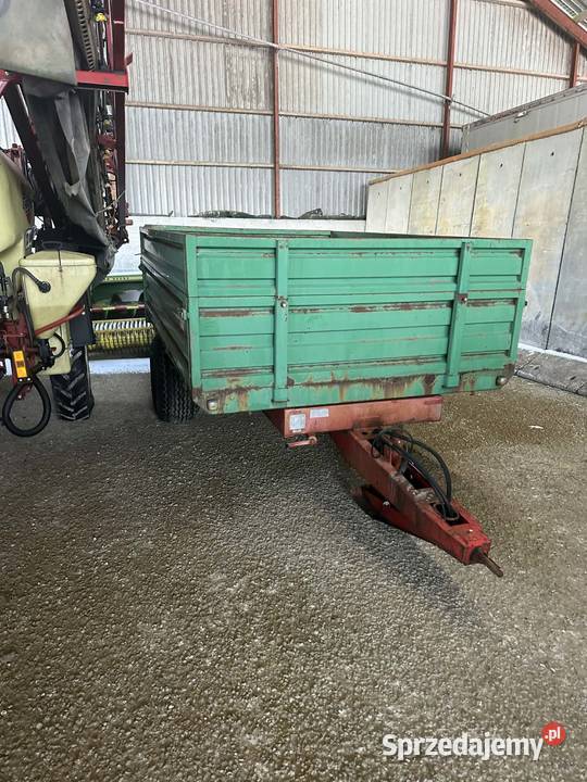 Przyczepa warfama na 3 strony hamulce 4 tony nieuszkodzony