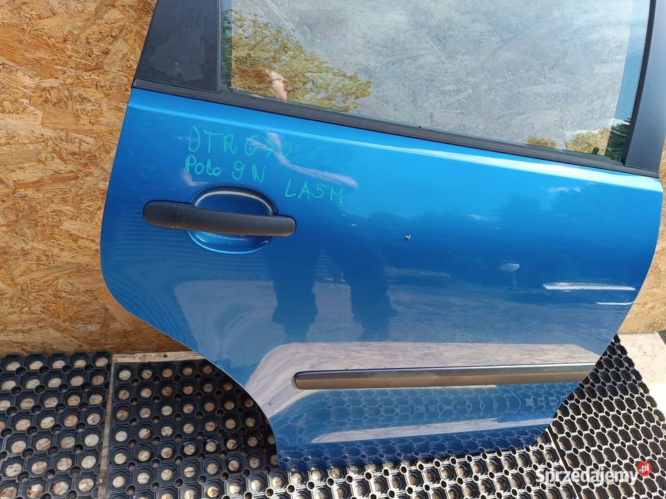 VW POLO 9N 5D LA5M DRZWI TYŁ PRAWY PRAWE wielkopolskie Słowikowo