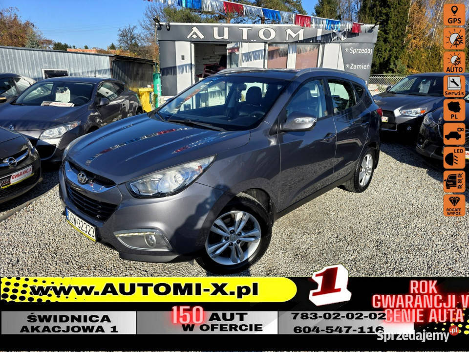 Hyundai ix35 Salon Przebieg 102 BENZYNA HAK Świdnica