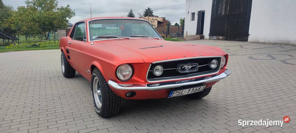 Sprzedam zamienię Ford Mustang 67 47 Zarejestrowany w Polsce Słupca