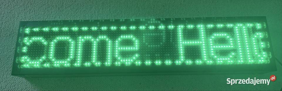 Tablica led wyświetlacz tekstowy 1081125 Gliwice