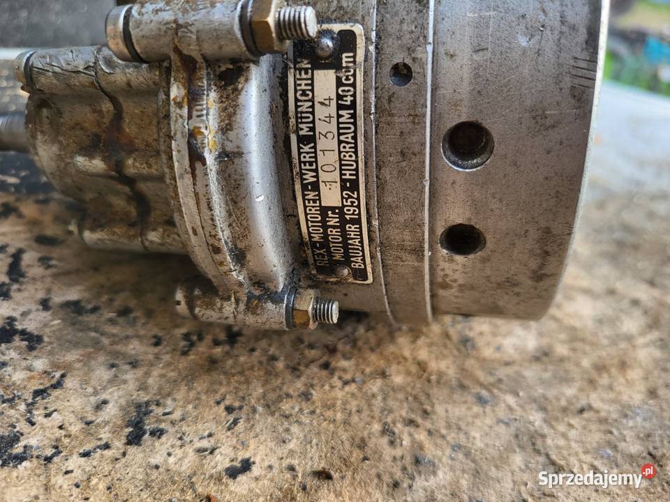 REX FM 31 SILNIK 1952 ŁADNY ISKRA POMOCNICZY