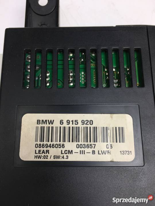Moduł Świateł LCM E39 100 Sprawny 6915920 3B osobowe
