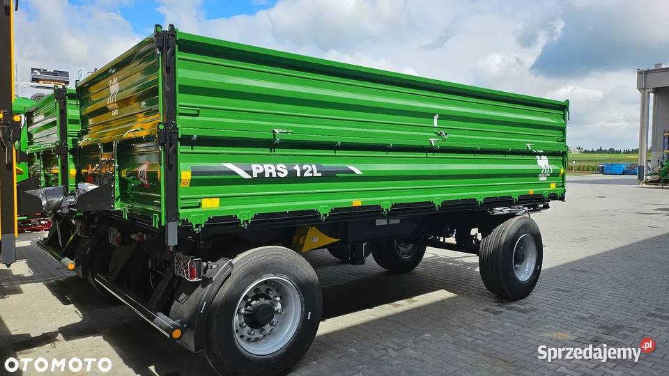 Przyczepa rolnicza burtowa PRS2W12L Wielton 12 lubelskie Strzeszkowice Duże sprzedam
