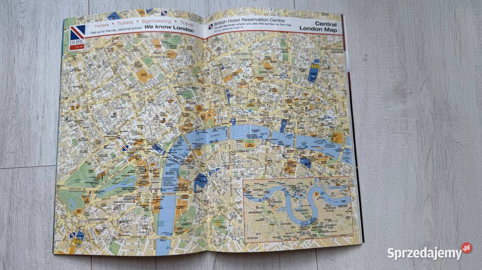NOWA Książka język Angielski London Planner Łódź