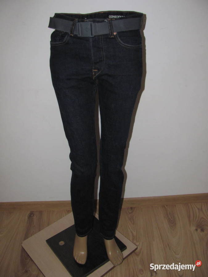 spodnie DENIM slim low waist 2932 CN17574A HM Rozmiar 38(M) Zamość sprzedam