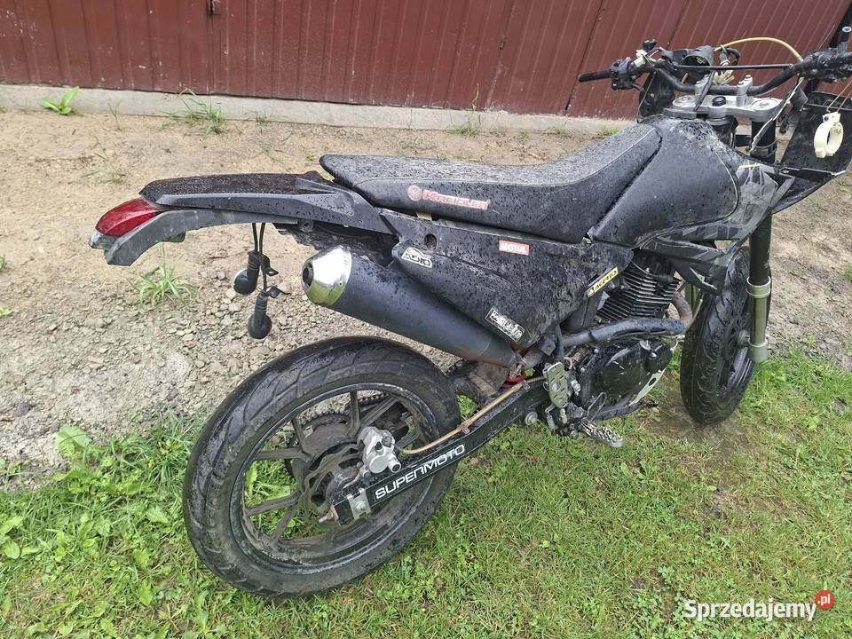 Kreidler 125 supermoto 125 w całości na czesc gn 4600km Świerszczów-Kolonia sprzedam