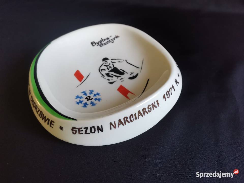 Stara popielniczka porcelana Bogucice KWK Siemianowice Śląskie sprzedam