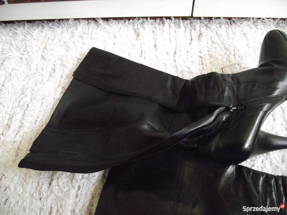 MARKOWE KOZACZKI Z NATURALNEJ SKÓRY r 40 wielkopolskie Piła