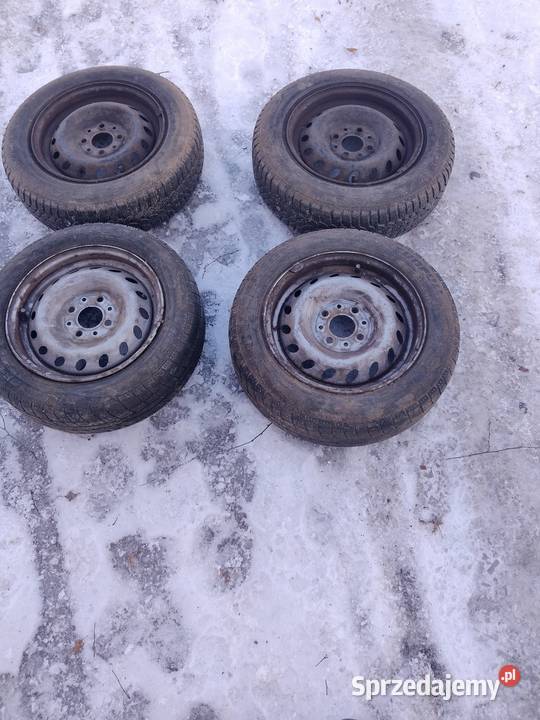 Opony z felgami do fiata Seicento zimowe Samochodowe kujawsko-pomorskie