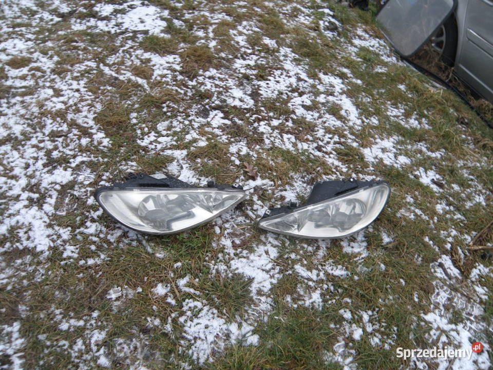Reflektor lampa przednia prawa lewa Peugeot 206 małopolskie Kraków