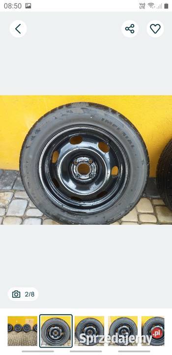 Koła zimowe 21555 R16 Citroen picasso Samochodowe śląskie Maków sprzedam
