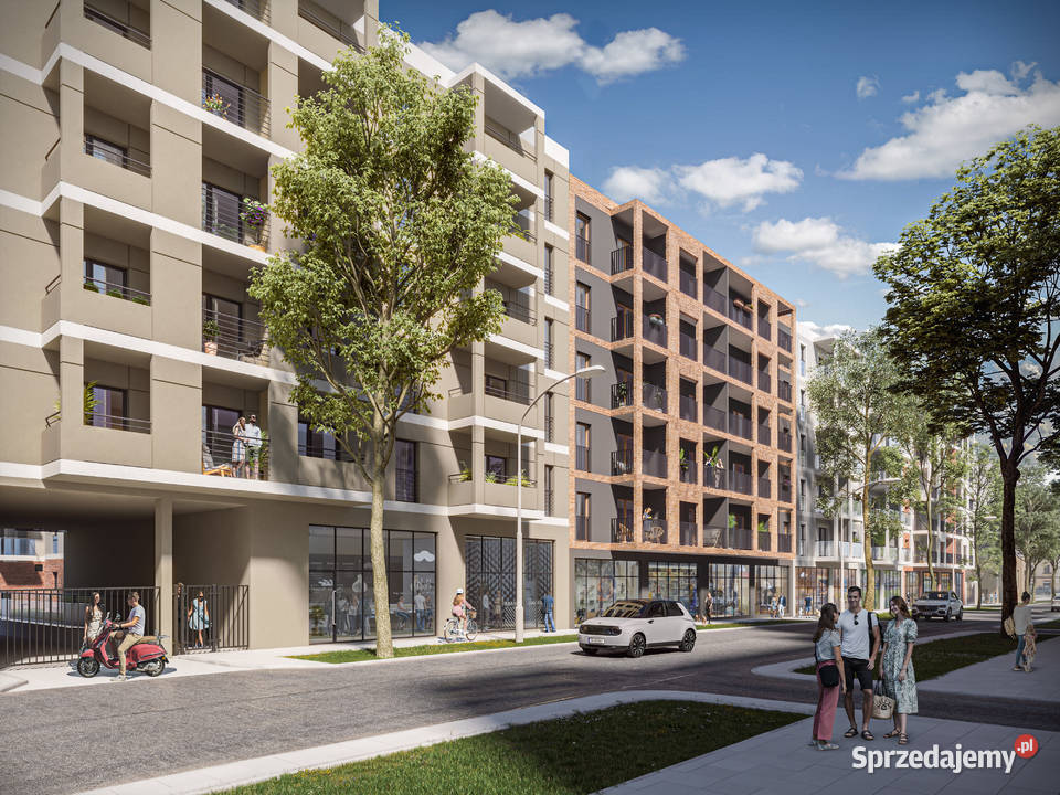 2POKOJOWE MIESZKANIE 3425 m 5 PIĘTRO 2 BALKONY Rok budowy 2026 Łódź sprzedam