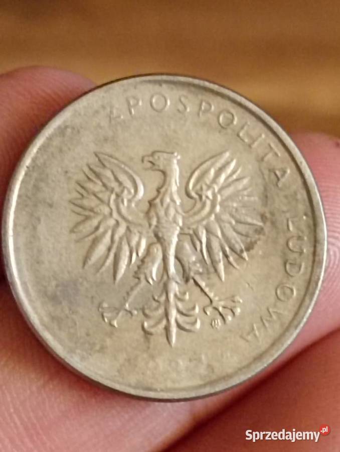 Sprzedam 10 zl 1987 r zamazana data i napis Numizmatyka lubelskie Chełm