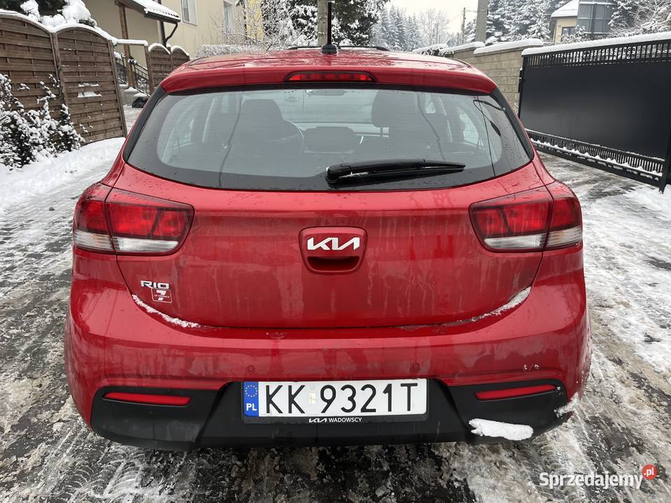 KIA RIO 10TGDI 100 SALON POLSKA 2023 47oookm pełny VAT Kraków