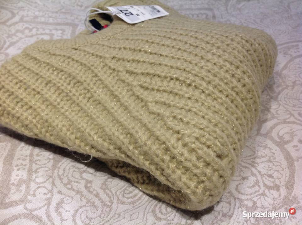 Sweter Damski Jennyfer M NOWY żółty/złoty Nowa Sól