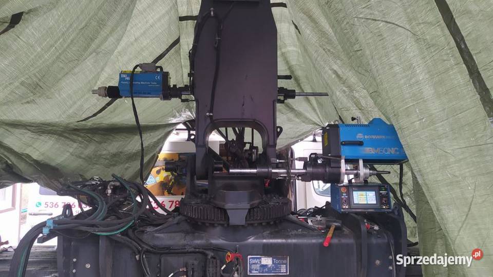 Serwis maszyn budowlanych tulejowanie naprawa