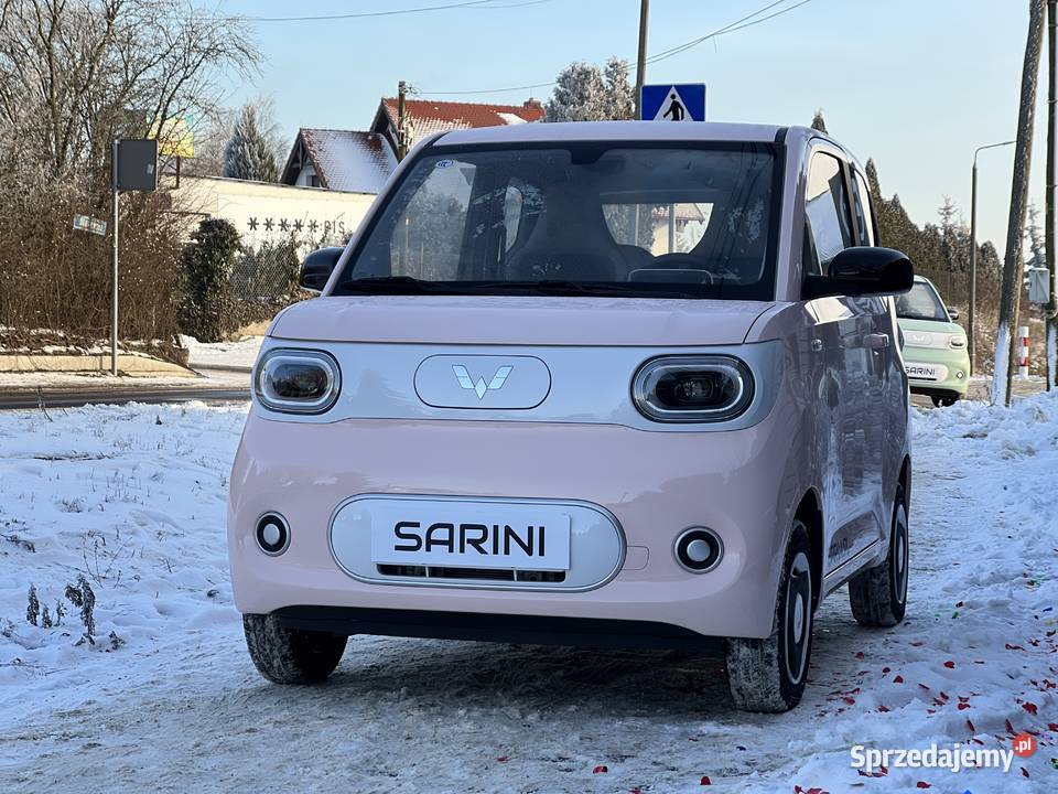 SARINI LILI Nowoczesny samochód elektryczny L7e czujnik parkowania kujawsko-pomorskie Nakło nad Notecią sprzedam