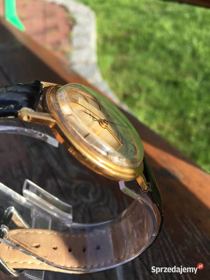 ZEGAREK POLJOT DE LUXE AUTOMATIC pozłacane Grodków