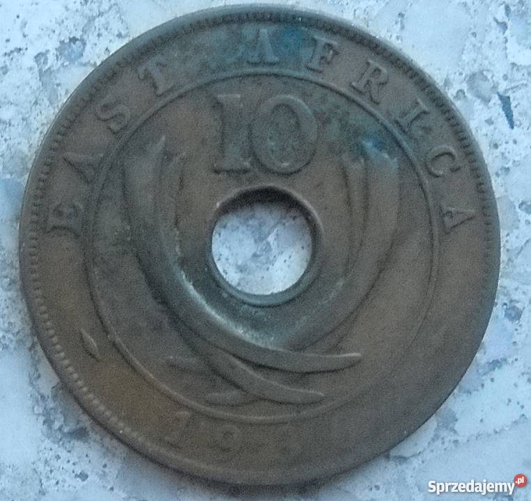 EAST AFRICA10 CENTS193 EDWARVS V Z OTWOREM Legionowo