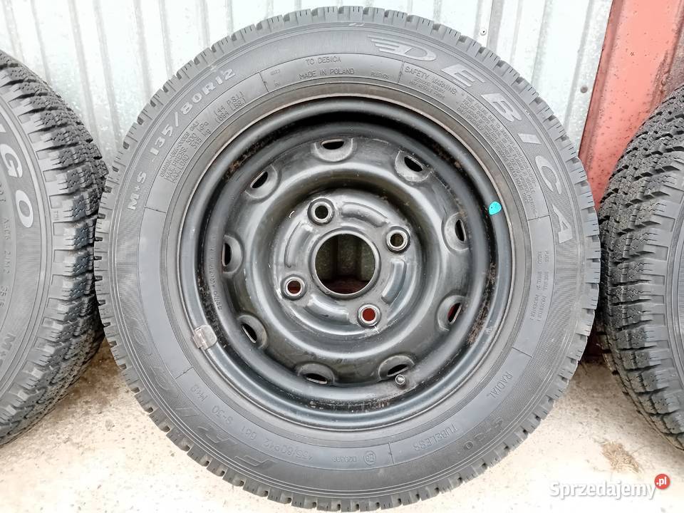 Koła zimowe DĘBICA FRIGOtico maluch fiat 126p mazowieckie Mińsk Mazowiecki