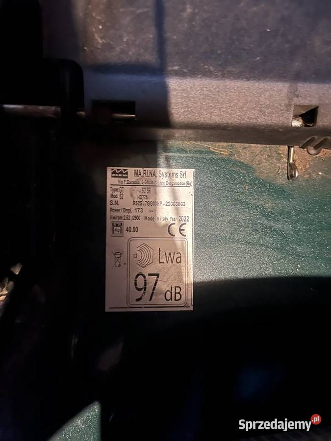 Kosiarka spalinowa Vega Pozostałe Aleksandria