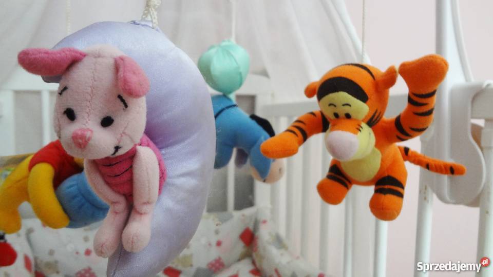 Karuzela do łóżeczka nakręcana pozytywka Kubuś Plastik  Bydgoszcz