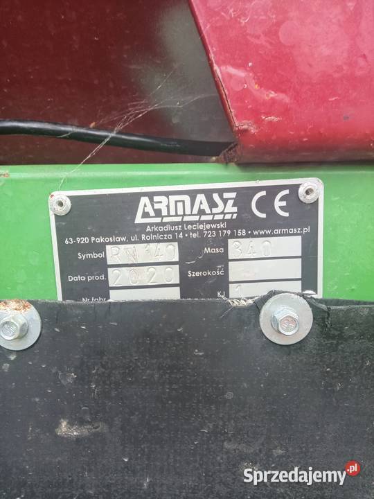 Rozsiewacz Armasz 1400L lubelskie