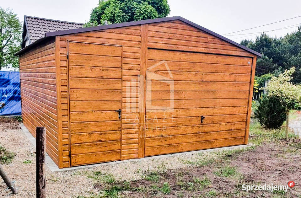 GARAŻ BLASZANY 45m x 5m Brama drzwi 22.5m2 małopolskie Wieliczka