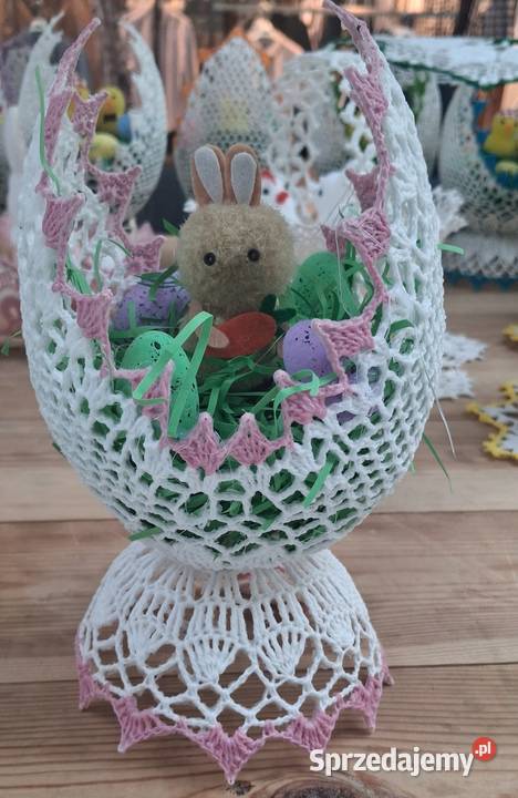 Wielkanocne ozdoby szydełkowe